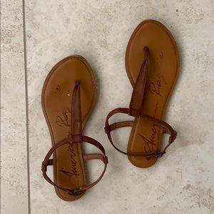 American Rag Krista CognacT-Strap sandals